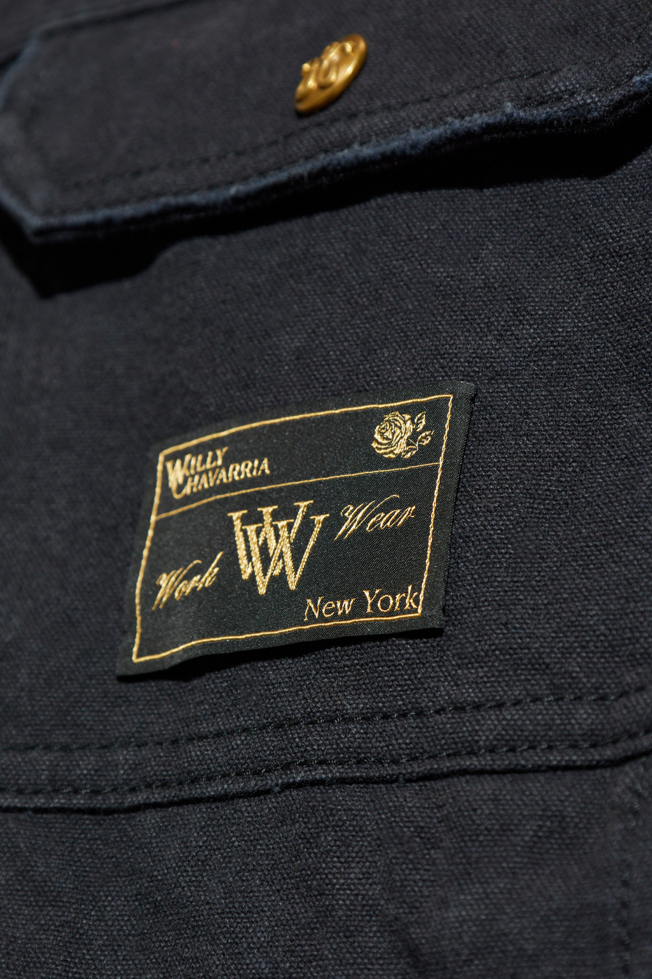 Willy Chavarria 'Stockton Work' denim jacket | Men's | Vitkac
